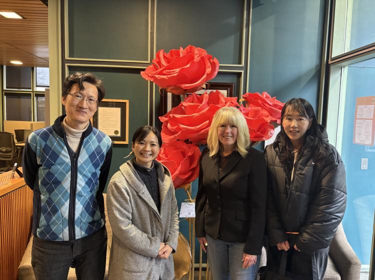 With Marilyn Clint, Chief Executive Officer, Portland Rose Festival