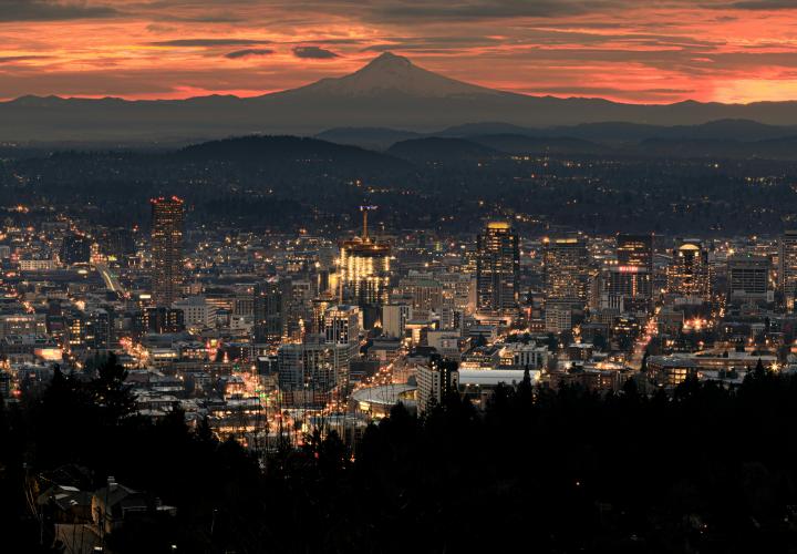 Mt.Hood and Portland