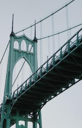 Saint Johns Bridge in Portland
