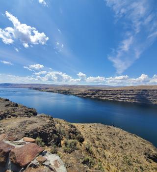 the Columbia River