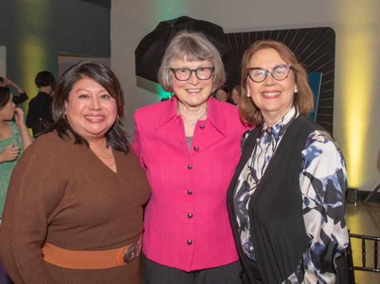 Teresa Alonso Leon, Hon. Ginny Burdick, and Attorney General Rosenblum