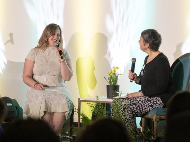 Co-Directors Jessica Mole Heilman and Vicki Reitenauer have a conversation