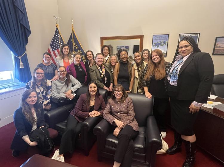 GLP Cohort group photo with Congresswoman Salinas 