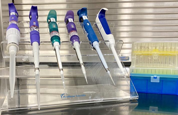Pipetter and Pipet Tip Boxes