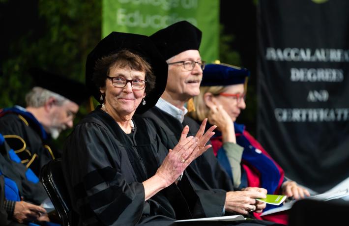 Honorary Degree Recipients Christine and Dave Vernier