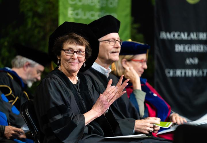 Honorary Degree Recipients Christine and Dave Vernier