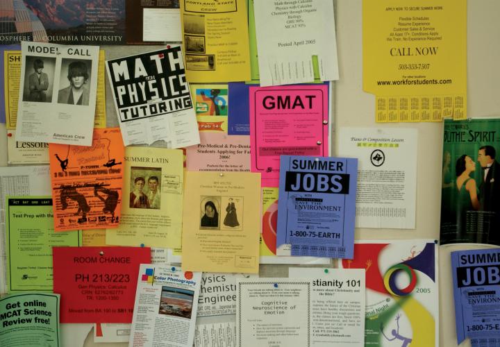 Post It wall