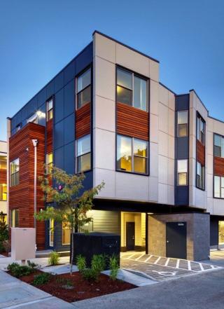 Picture of an apartment building