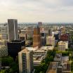 Drone Shot of Downtown Portland