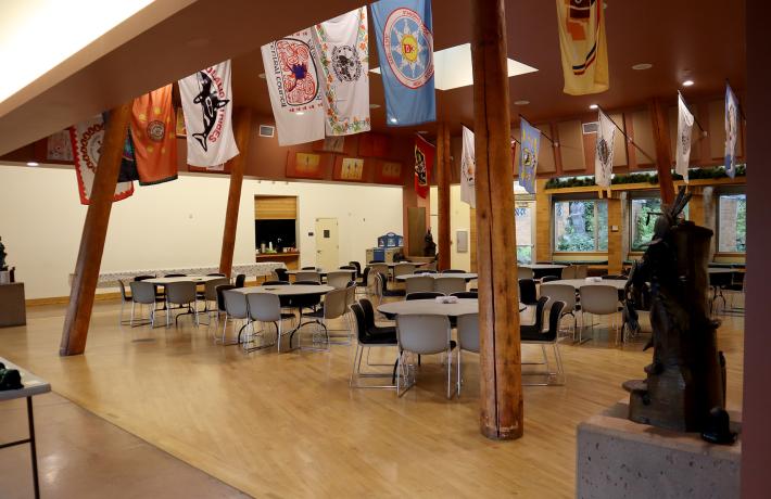 Great hall of the Native American Student and Community Center