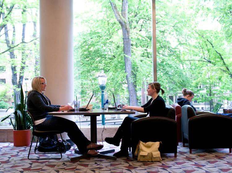 Find places to gather and relax in Smith Memorial Student Union.