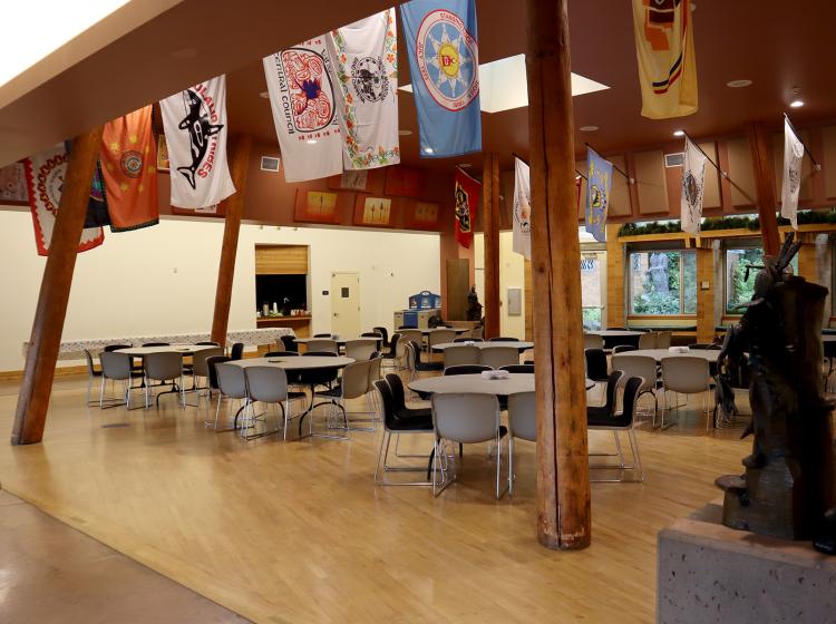Great hall of the Native American Student and Community Center