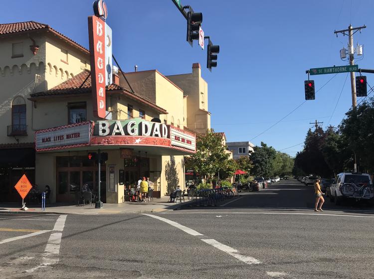 Bagdad Theater in Portland is the perfect spot to enjoy watching the latest films.