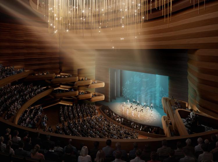 Render of Portland Performing Arts + Culture Center