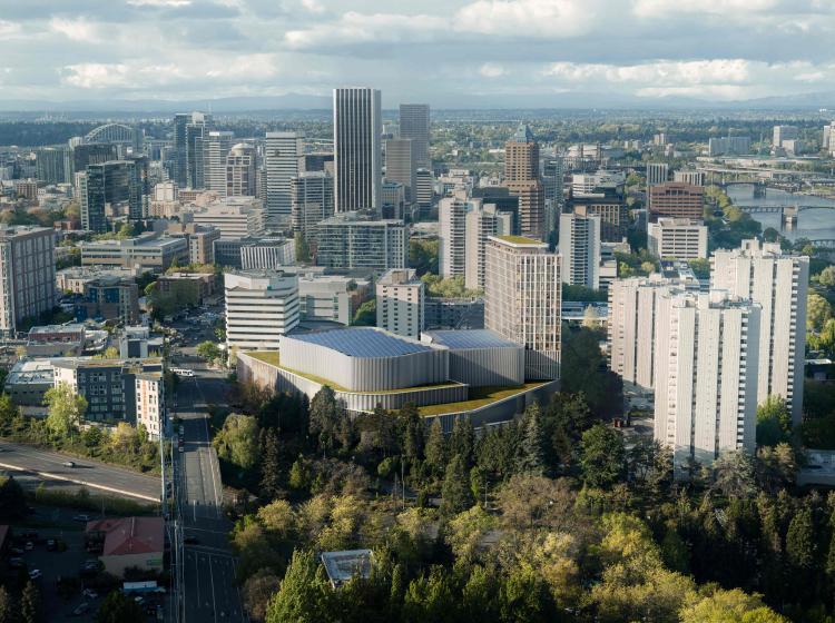 Render of Portland Performing Arts + Culture Center