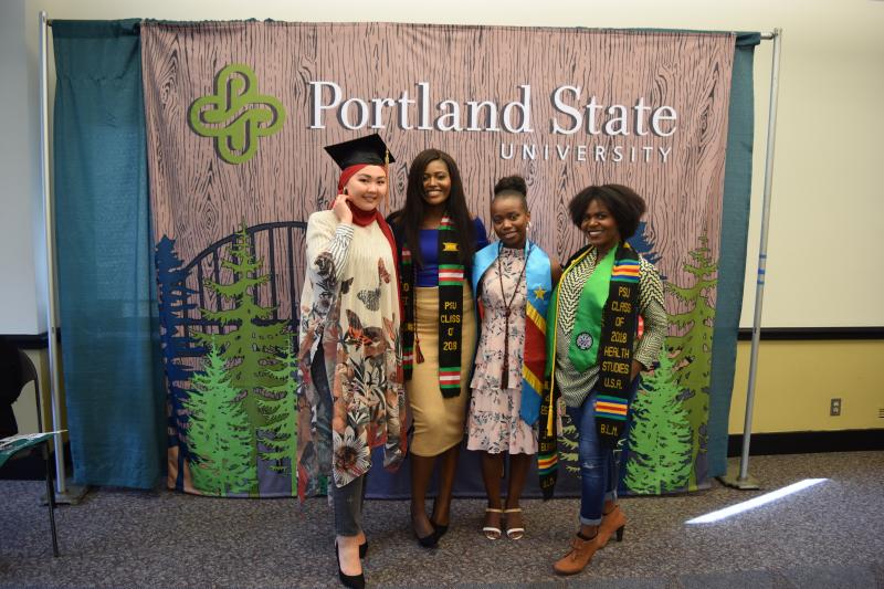 Grads at the Multicultural Graduation