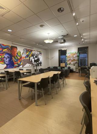 The Pacific Islander, Asian & Asian American Student Center's space and layout.