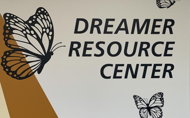 DREAMer Resource Center sign