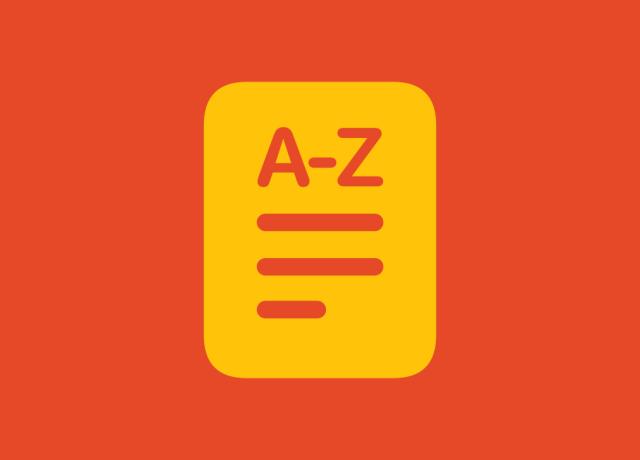 Glossary Icon