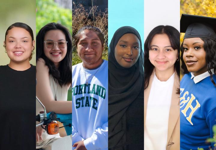 Photos of students