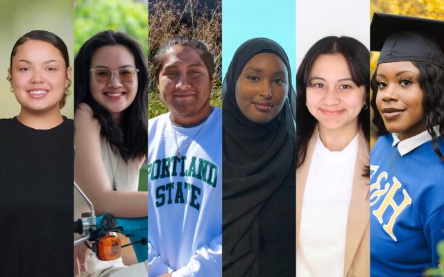 Photos of students