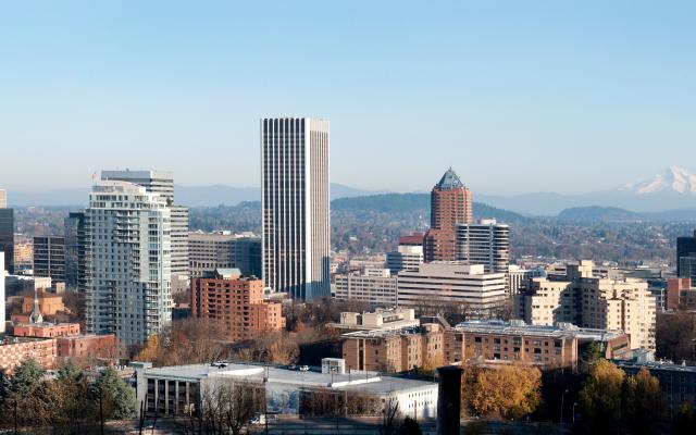Portland skyline