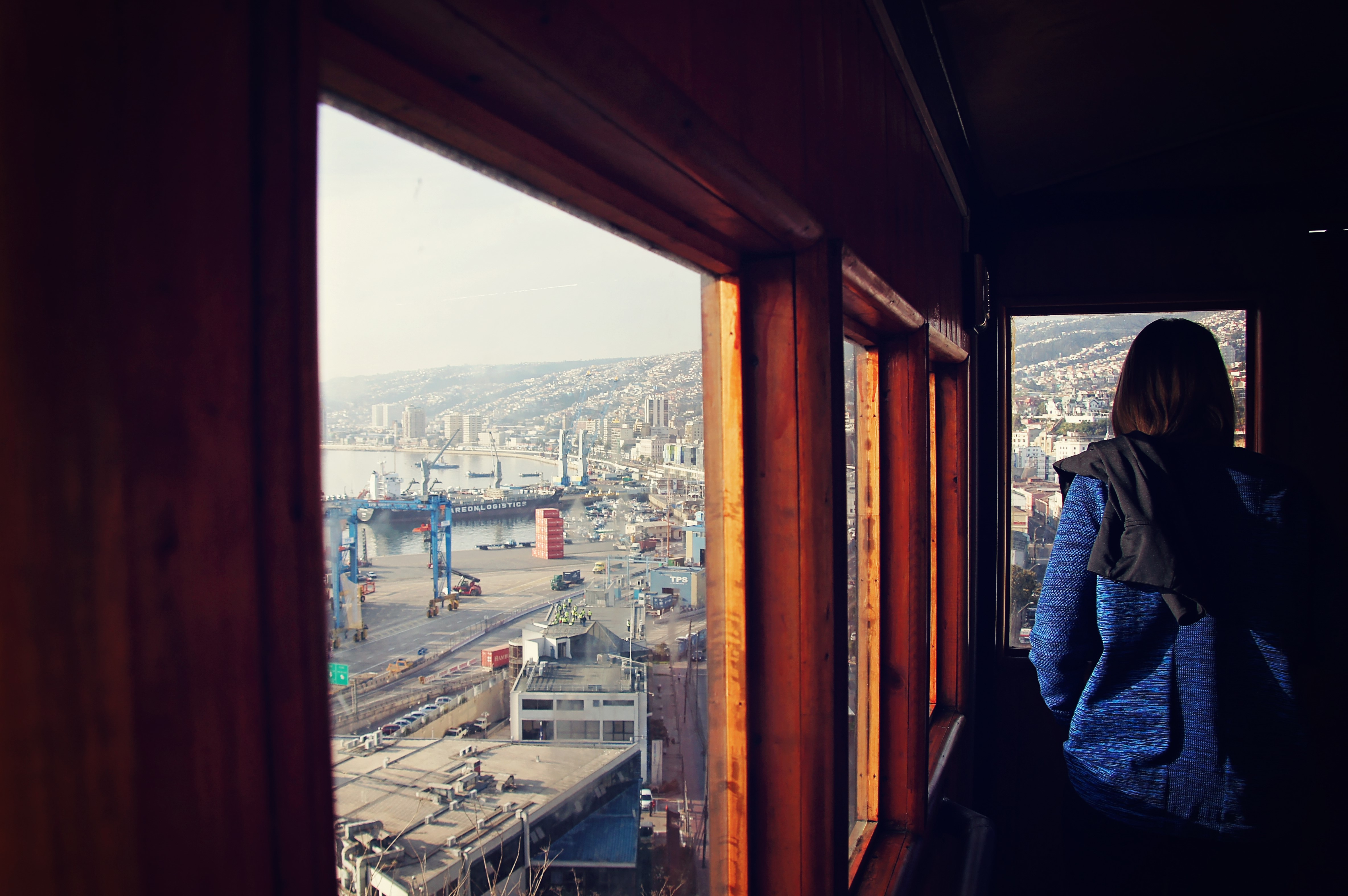 Overlooking Valparaiso, Chile