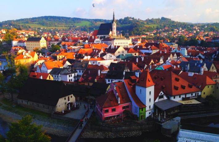view of a German city