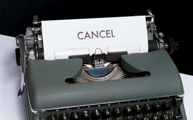cancel