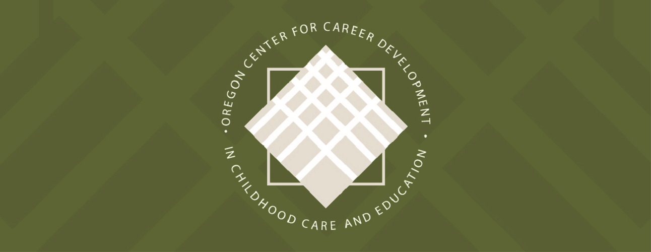 OCCD logo on green, lattice background.