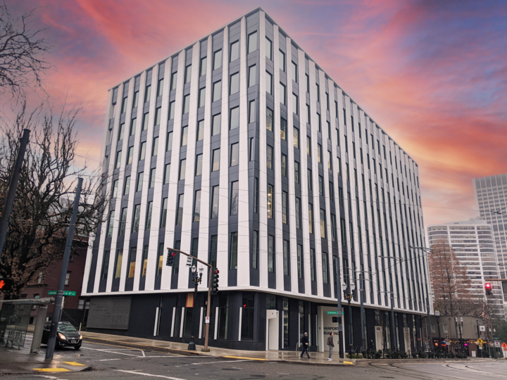 The Vanport Building is home to PSU's College of Education in downtown Portland, Oreogn