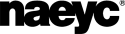 Text logo for the National Association for the Education of Young Children featuring the acronym NAEYC in block serif letters.