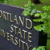 Portland State Sign