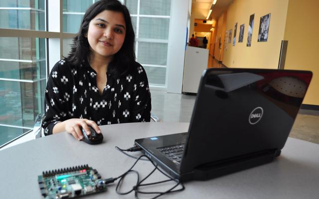 student with system on a chip project