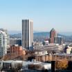 Panorama over Portland State