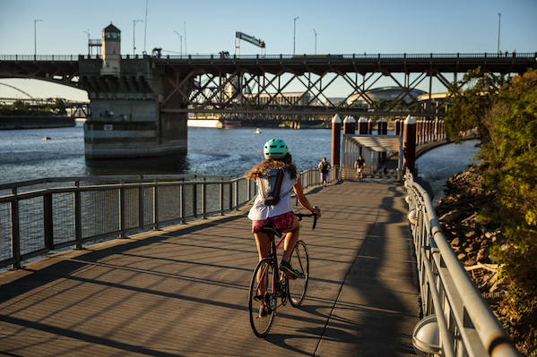 Biking Waterfront