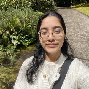 A selfie picture of a student.