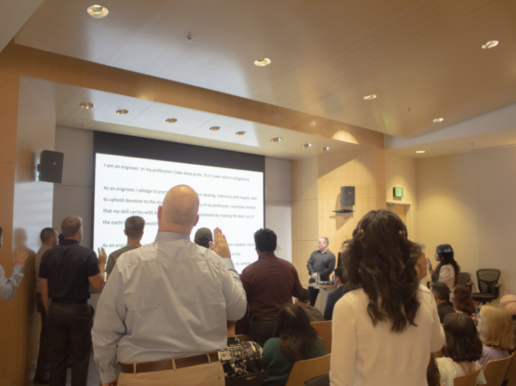 Order of the Engineer - Individuals making the pledge