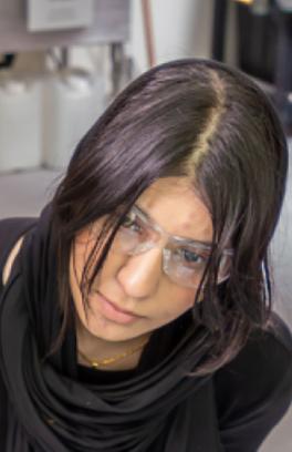 Students in a research lab