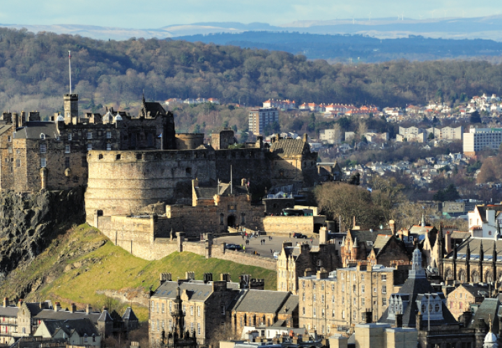 Edinburgh, Scotland landscape