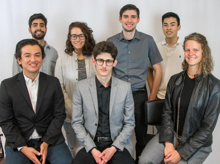 group of student entrepreneurs