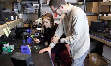 2017 InventOR winners Skyler Pearson and Hugh Neri of Nexgarden