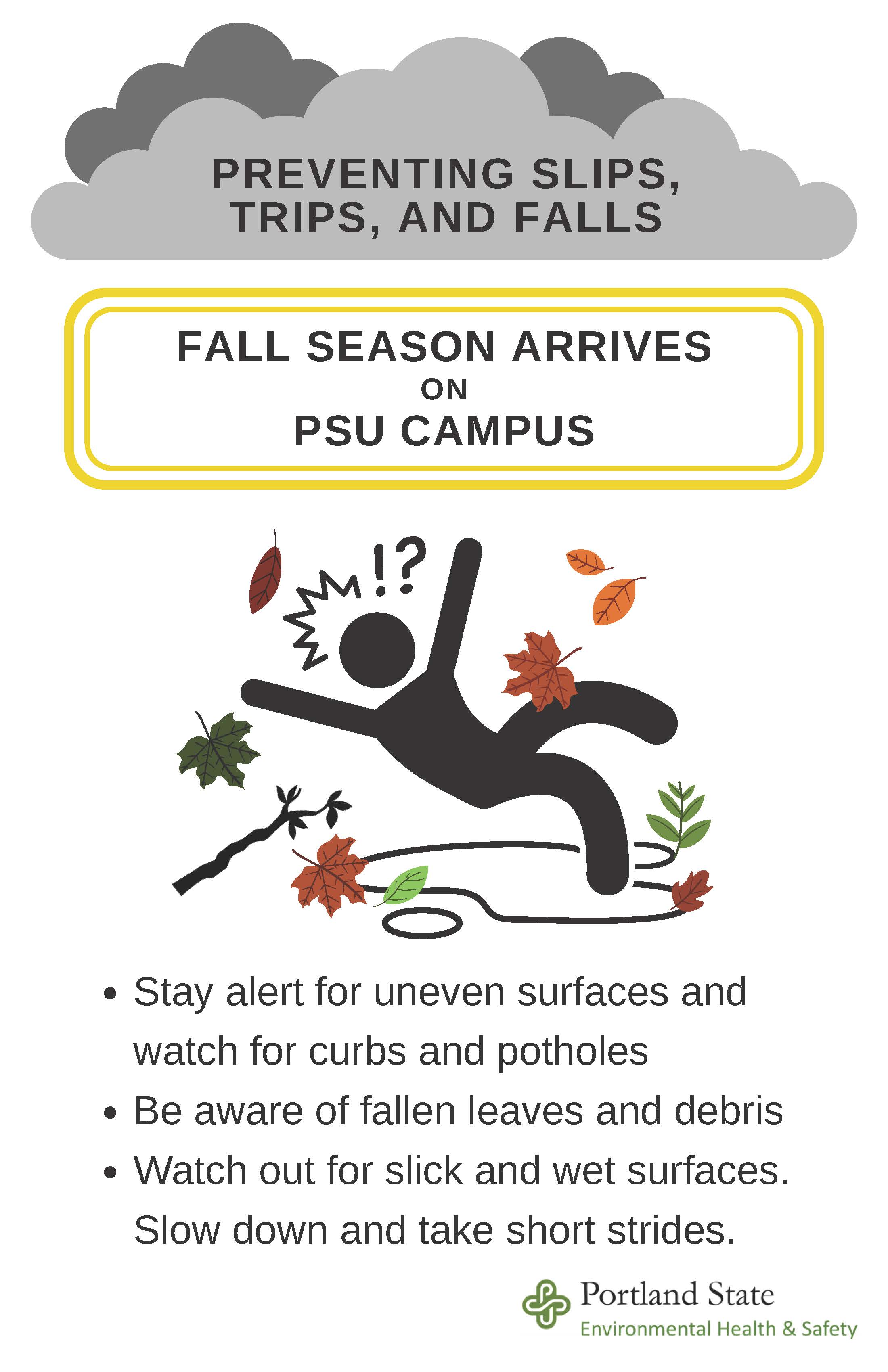 STFs Fall leaves poster