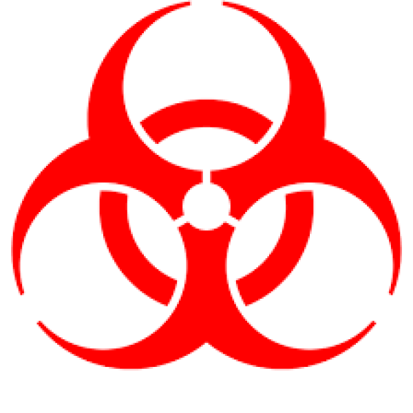 Image of biohazard symbol