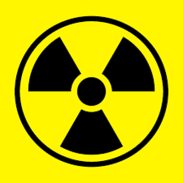 Image of radiation symbol
