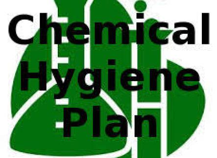 Image reads chemical hygiene plan