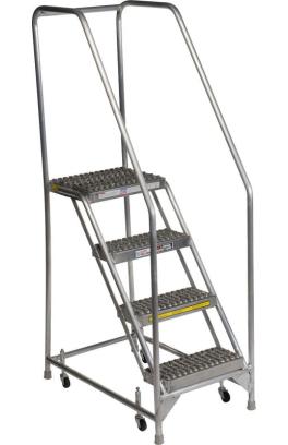 mobile ladder stand