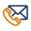 A phone and a mail envelope