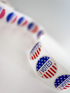 I Voted stickers
