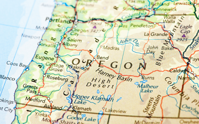 oregon map
